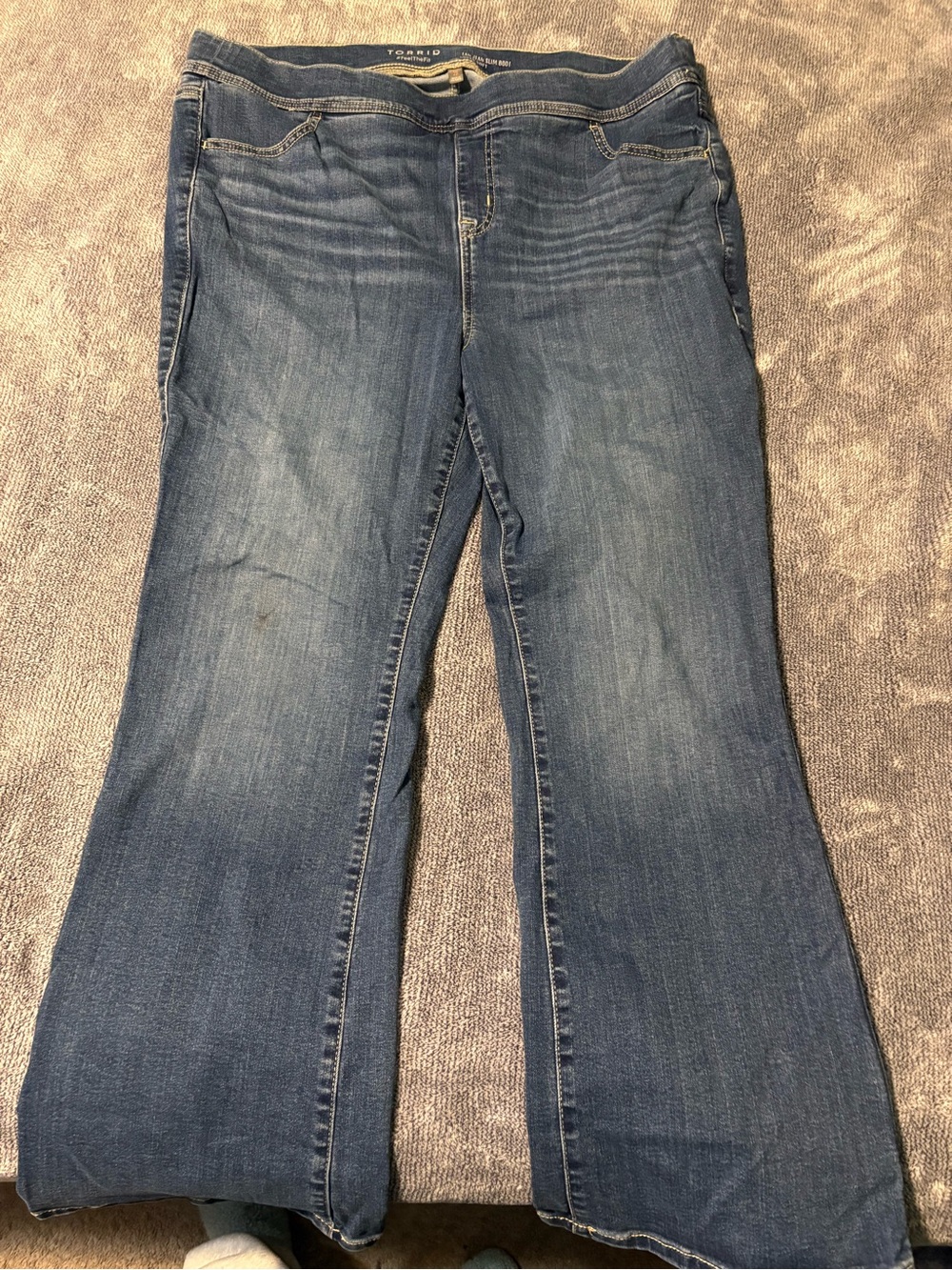 torrid Dark Wash Flare Jeans